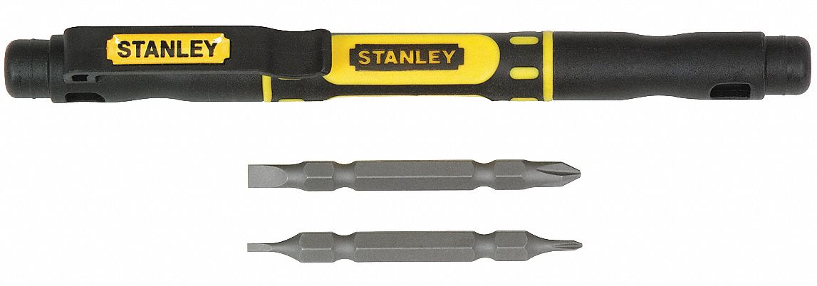 STANLEY Pocket Screwdriver, 5/32, 1/8, #1, #2 by Stanley 66-344 at Sears.com