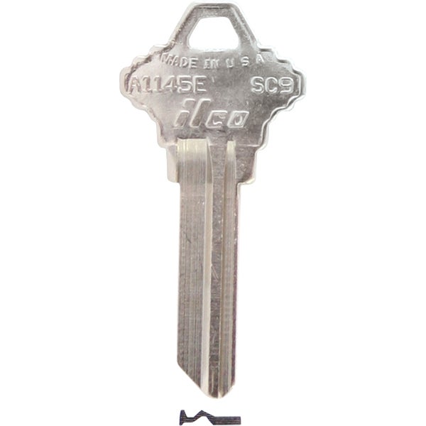 UPC 036448101030 product image for Ilco Corp. A1145E Schlage House Key-SC9 SCHLAGE DOOR KEY | upcitemdb.com