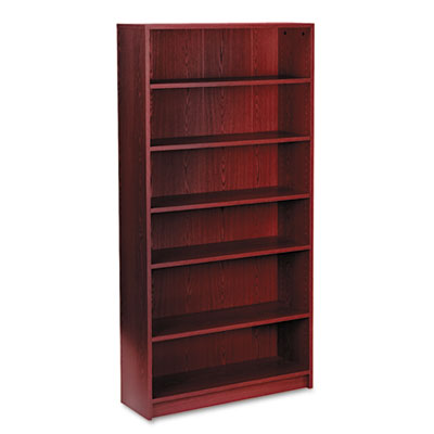 Hon Company 1870 Series Bookcase, 6 Shelves, 36w x 11-1/2d x 72-5/8h, Mahogany by Hon Company 1876N 00641128736640 at Sears.com