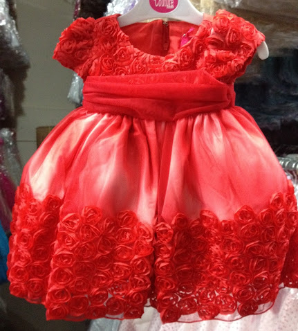 Angel toddler baby flower girl birthday party dress outfit gown/S/M/L/XL/3-6M/6-12M/12-18M/18-24M/SMALL/MEDIUM/LARGE/XL/#056 red at Sears.com