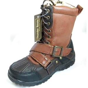 TUNDER BOOTS baby boy leather Rain Boots /Snow Boots/#91054 Brown/size # 7 /clearance final sale (last box) at Sears.com