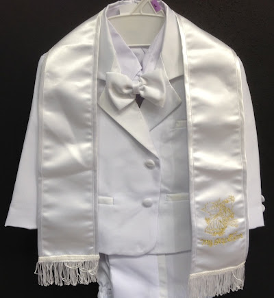 Angel Baby Boy Tuxedo Christening Baptism outfit suit set free rope/S/M/L/XL//3-6M/6-12M/12-18M/18-24M//SMALL/MEDIUM/LARGE/XL/#TUXNOTA at Sears.com