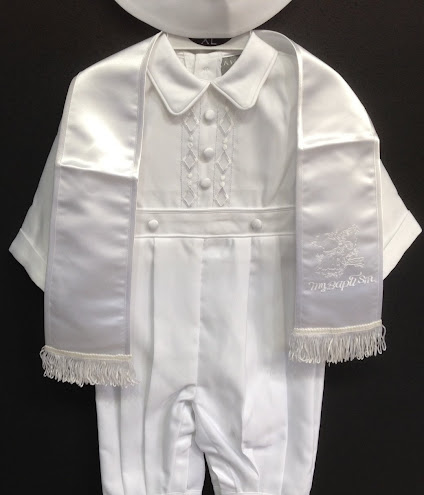Angel Baby Boy Tuxedo Christening Baptism outfit/XS/S/M/L/XL/0-3M/3-6M/6-12M/12-18M/18-24M/XSMALL/SMALL/MEDIUM/LARGE/X LARGE/rop2658 at Sears.com