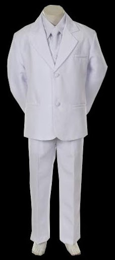 Angel Boy Tuxedo white suit tie/size # 14 / 16 / 18 /0r 14-16-18 at Sears.com