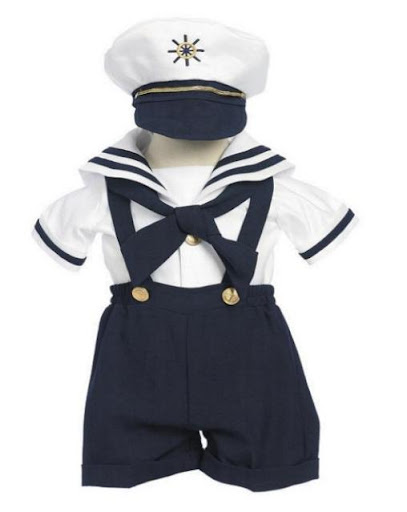 ANGELS Baby Boy Tuxedo Navy Sailor captain suit/Christening Baptism dress/S/M/L/XL/3-6M/6-12M/12-18M/18-24M/SMALL/MEDIUM/LARGE/X LARGE/ at Sears.com