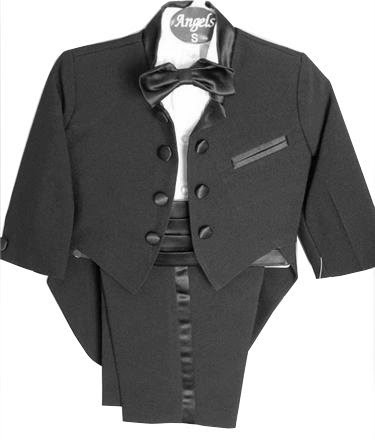 ANGEL Baby Boy BLACK Tuxedo suit/Christening Baptism/wedding/SMALL/MEDIUM/LARGE/EXTRA LARGE/3-6 m/6-12 M/12-18 M/18-24-M/#FLATNECK at Sears.com