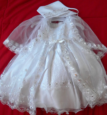 Angels Girl Toddler WHITE Christening Baptism Dress Gown/#XS/S/M/L/XL/0-3M/3-6M/6-12M/12-18M/18-24M/XSMALL/SMALL/MEDIUM/LARGE/XL/5443 at Sears.com