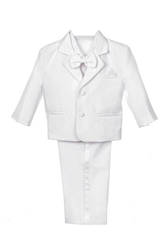 Angel 5-piece Baby Boy WHITE Tuxedo suit Christening Baptism outfit wedding/all sizes S-M-L-XL /#228W at Sears.com