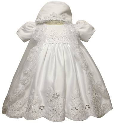 Angel Girl Toddler Christening Baptism Dress Gowns outfit /XS/S/M/L/XL/0-3M/3-6M/6-12M/12-18M/18-24M/XSMALL/SMALL/MEDIUM/LARGE/XL/5422 at Sears.com