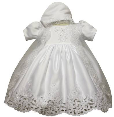 Angel Girl Toddler Christening Baptism Dress Gowns outfit/XS/S/M/L/XL/0-3M/3-6M/6-12M/12-18M/18-24M/XSMALL/SMALL/MEDIUM/LARGE/XL/5423 at Sears.com