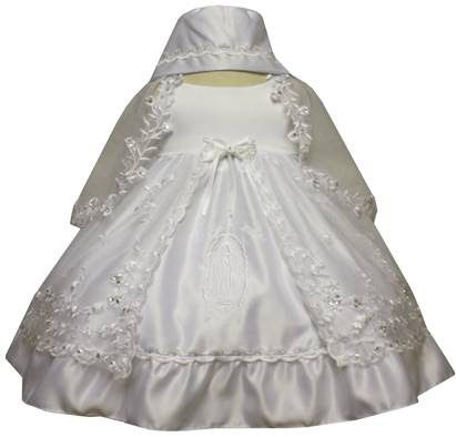 Angel Girl Toddler Christening Baptism Dress Gowns outfit/XS/S/M/L/XL/0-3M/3-6M/6-12M/12-18M/18-24M/XSMALL/SMALL/MEDIUM/LARGE/XL/5442 at Sears.com