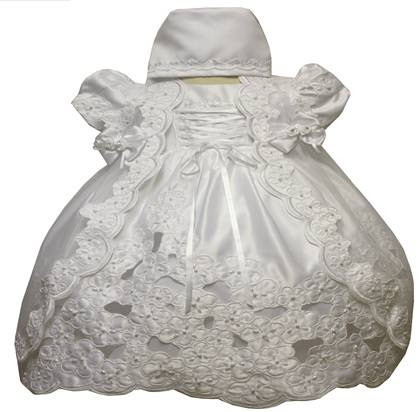 Angel Girl Toddler Christening Baptism Dress Gowns outfit/XS/S/M/L/XL/0-3M/3-6M/6-12M/12-18M/18-24M/XSMALL/SMALL/MEDIUM/LARGE/XL/5444 at Sears.com