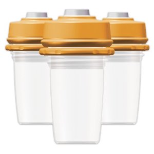 Dex Products MilkBank Vacuum Storage Bottles 4.5 oz (3 pk)