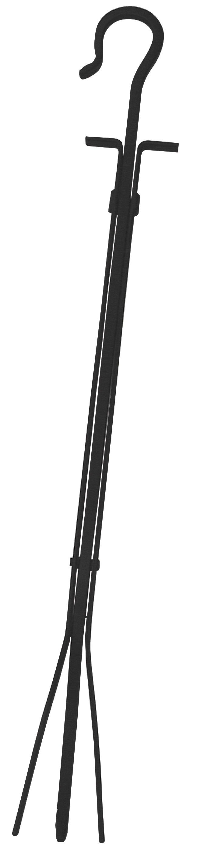 Uniflame 29.5" Black Finish Tongs With Crook Handle at Sears.com