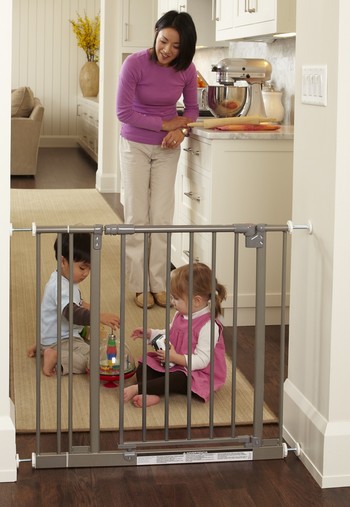 North States Gray Easy-Close Gate at Sears.com