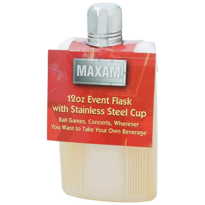 Maxam 12oz Event Flask with Stainless Steel Cup at Sears.com