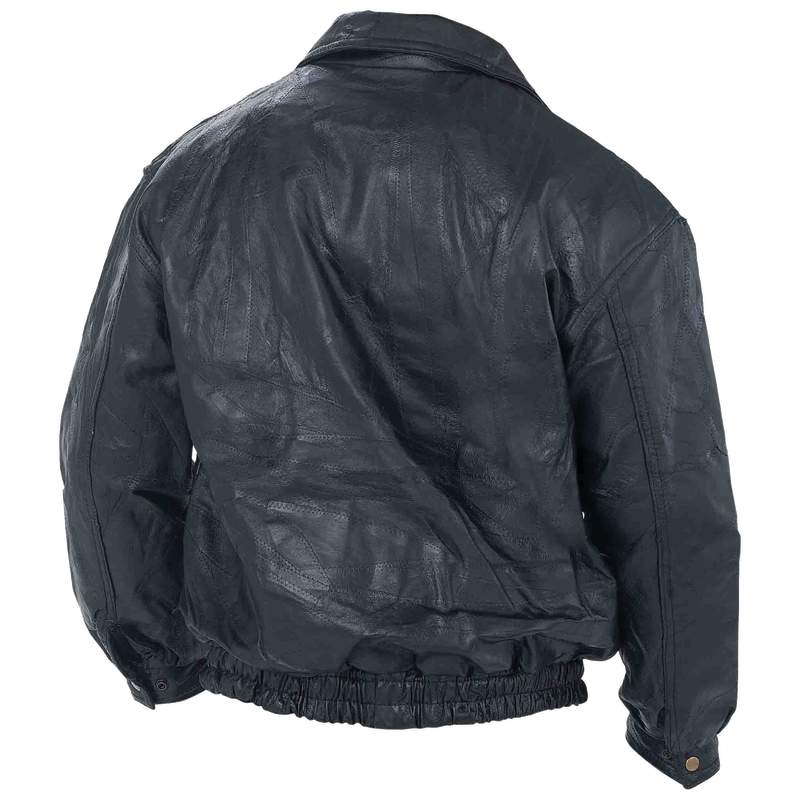 Napoline Roman Rock Design Genuine Leather Jacket