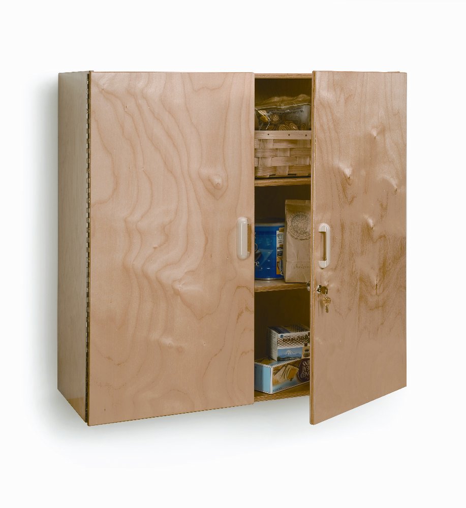 Whitney Brothers&nbsp; Whitney Brothers Lockable Wall Cabinet