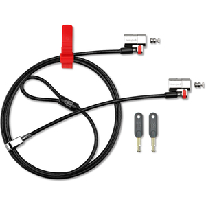 Kensington ClickSafe K64640 Twin Laptop Cable Lock - Master at Sears.com