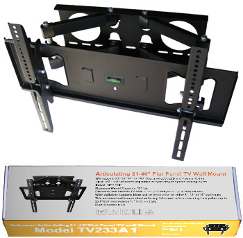 D-Mount TV Wall Mount for Most 32 - 58 inch LCD LED Plasma Articulating TV mount, Full Motion Dual Arm Bracket at Sears.com