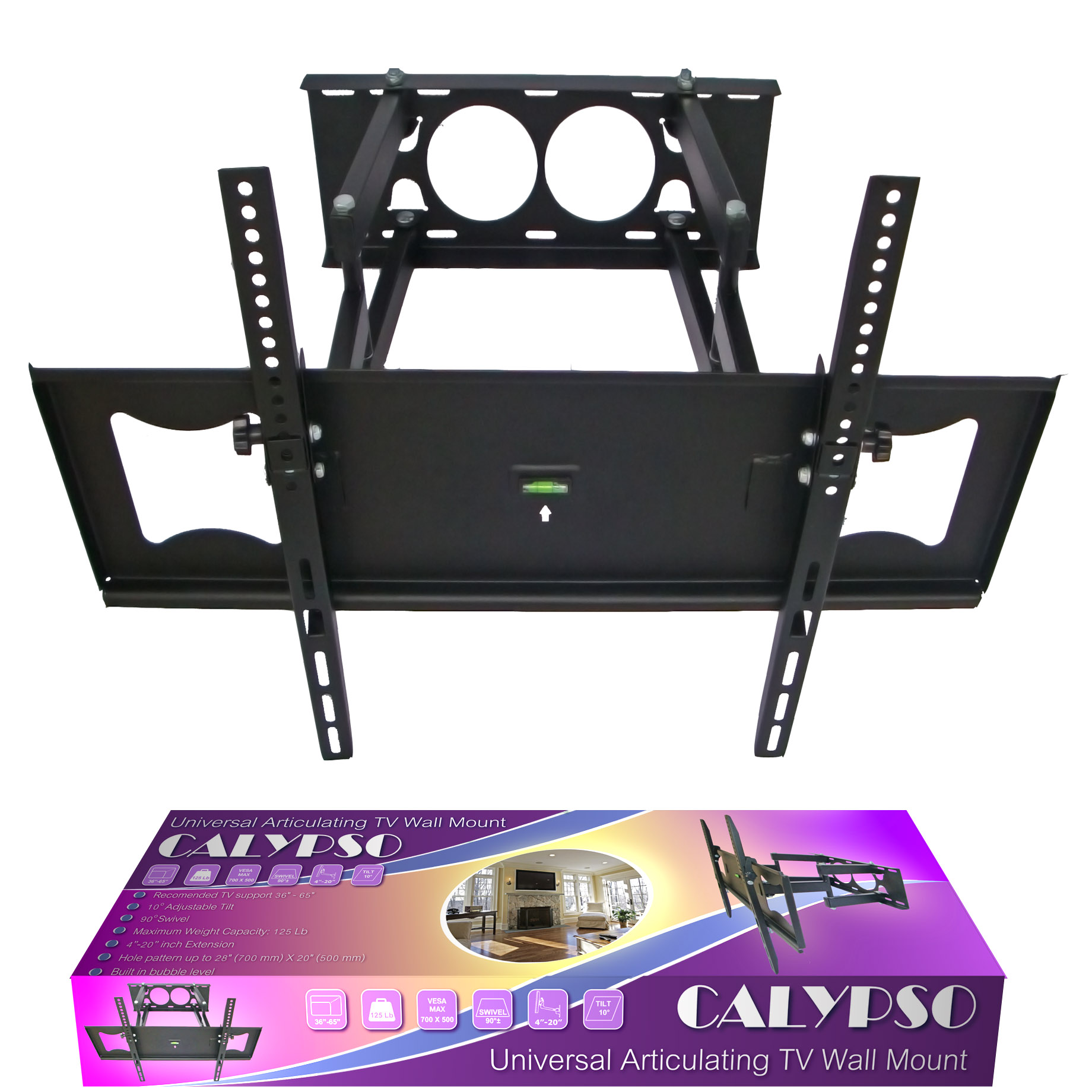 D-Mount Articulating Dual Arm TV Wall Mount for 36 37 40 42 45 48 50 52 55 58 60 63 LCD LED PLASMA FLAT TV at Sears.com