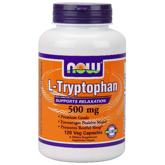 NOW Foods L-Tryptophan 500 mg, 120 Vcaps, NOW Foods at Sears.com