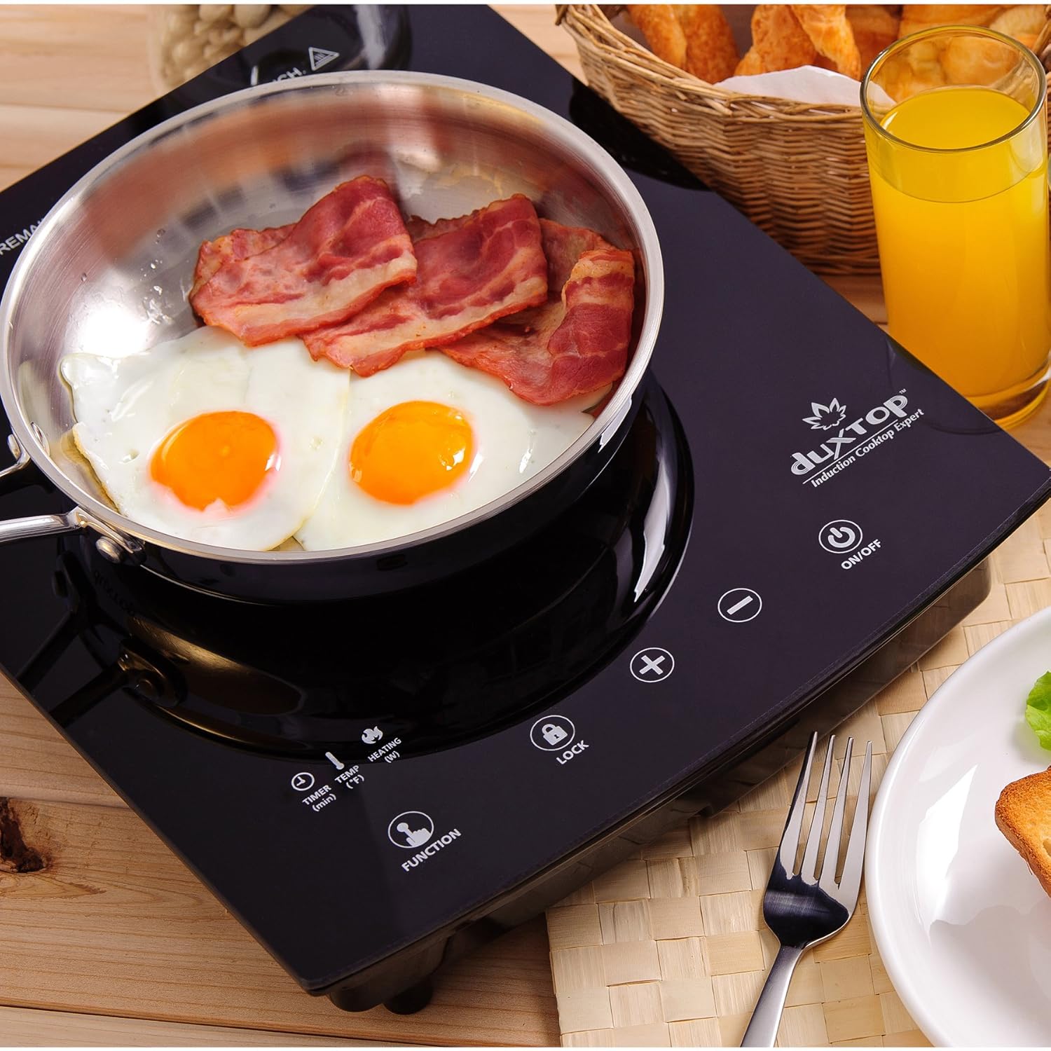Secura DUXTOP 1800-Watt Portable Sensor Touch Induction Cooktop Countertop Burner 8300ST at Sears.com