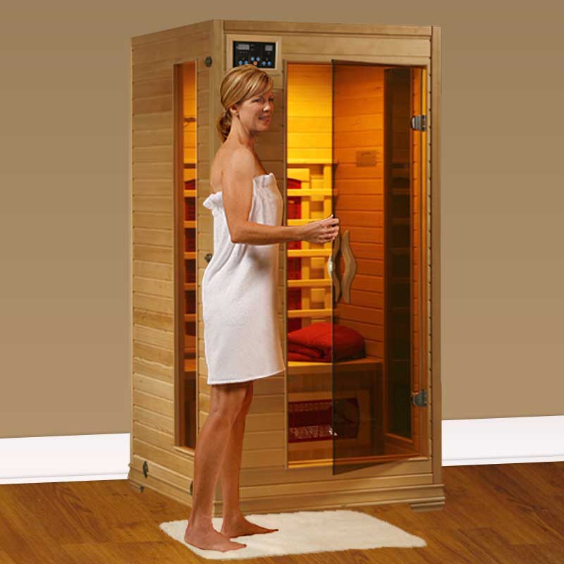 Perfect Heat Buena Vista 1 Person HeatWave Infrared Sauna w/ Ceramic Heater at Sears.com