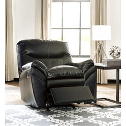 Black Leather Rocker Recliner