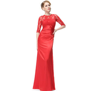 ... Ever Pretty Women's Elegant 34 Sleeve Lace Long Evening Dress 09882 ... Ever Pretty Women's Elegant 34 Sleeve Lace Long Evening Dress 09882