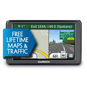 Garmin Nuvi 2495LMT GPS Satnav 4.3-inch screen European maps, Voice activation, 3D traffic, Lifetime maps and traffic, at Sears.com