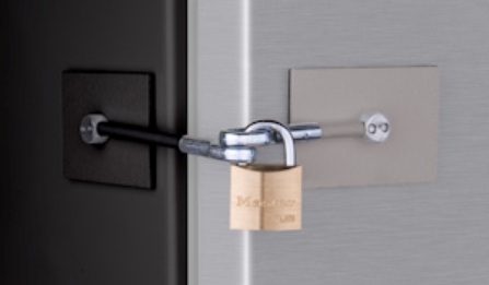 Marinelock Black & Gray Refrigerator Door Lock at Sears.com