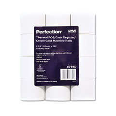 PM Company Single-Ply Thermal Cash Register/POS Rolls, 3-1/8" x 230 ft., White, 1 at Sears.com