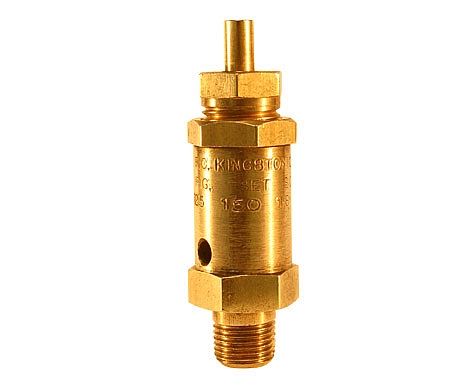 Kingston Valves 125SS-2-215 1/4" Non Code POP Safety Valve With Stainless Ball, 215 PSI at Sears.com
