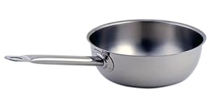 Sitram Profiserie Stainless Steel 2.0-Quart Open Saucier Pan