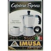 Harold Imports Primula Aluminum Stovetop Espresso Maker - Silver (3 Cup) Coffee