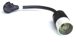 GenTran 10/3 50 Amp 125 Volt Male To 30 Amp 125 Volt Female RV Generator Adapter RJB6361RV at Sears.com