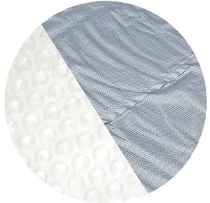 MidWest Canvas SC-CL-000308 Supreme Clear 33-Feet Round Above Ground Solar Cover