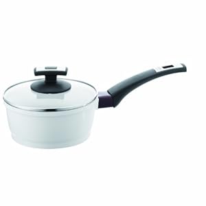 Berndes EcoFit Pearl Ceramic Coated Cast Aluminum 1-1/4-Quart Covered Saucepan