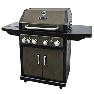 Dyna-Glo Bronze 60,000 BTU 4 Propane LP Gas Grill with Side Burner at Sears.com