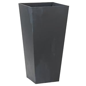 Novelty 35118 Ella Tall Planter, Black, 10.5-Inch at Sears.com