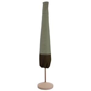 Classic Accessories Villa 55-023-013801-EC Patio Umbrella Cover, Birch with Walnut Accent at Sears.com