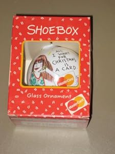 Hallmark Shoebox 1992 Hallmark Shoebox"Mastercard" Glass Ornament XPR1015 at Sears.com