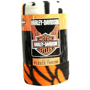 Harley-Davidson Wings Fleece Throw at Sears.com