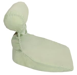 Leachco Belly Up Adjustable Pregnancy Wedge and Roll Pillow - Sage at Sears.com