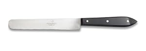 Consigli Scarperia Round Smooth Tip 4-Piece Black Metacrylate Handle Steak Knife, 5-1/10-Inch Blade at Sears.com