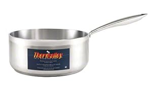 Browne Foodservice 57 24034 Stainless Steel Sauce Pan 4.5-Quart