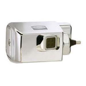 RUBBERMAID COMMERCIAL PRODUCTS Rubbermaid Commercial FG401981 Metal Auto Flush Side Mount Polished Chrome Tiolet Flushing System, 4-3/4" Length x 3-19/64" Widt at Sears.com