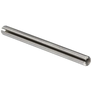 Small Parts Slotted Spring Pin, Stainless Steel 420, Passivated, Meets ASME B18.8.2 Specifications, 7/8" Length, Made In USA, Pack Of 100 at Sears.com