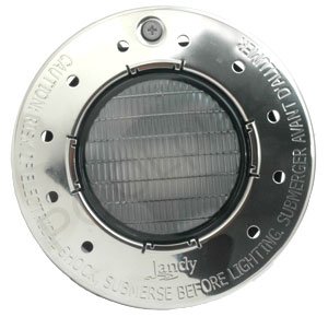 Zodiac CSLVLEDS100 WaterColors 12-Volt LED Pool and Spa Light with Stainless Steel Face Ring  100-feet Cable  Small